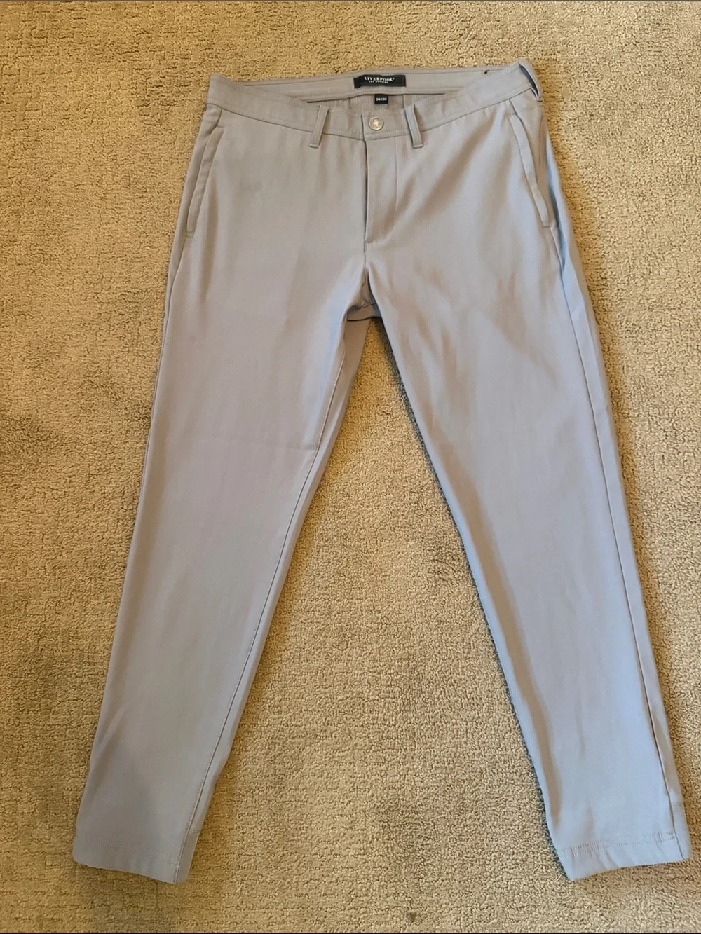 Liverpool Men’s Light Gray Dress Pants